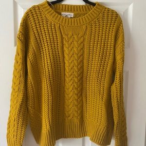 Mustard Long Sleeve Sweater
